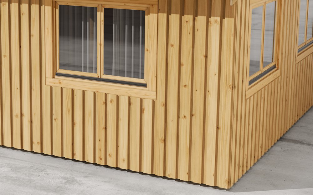 Board on board cladding system